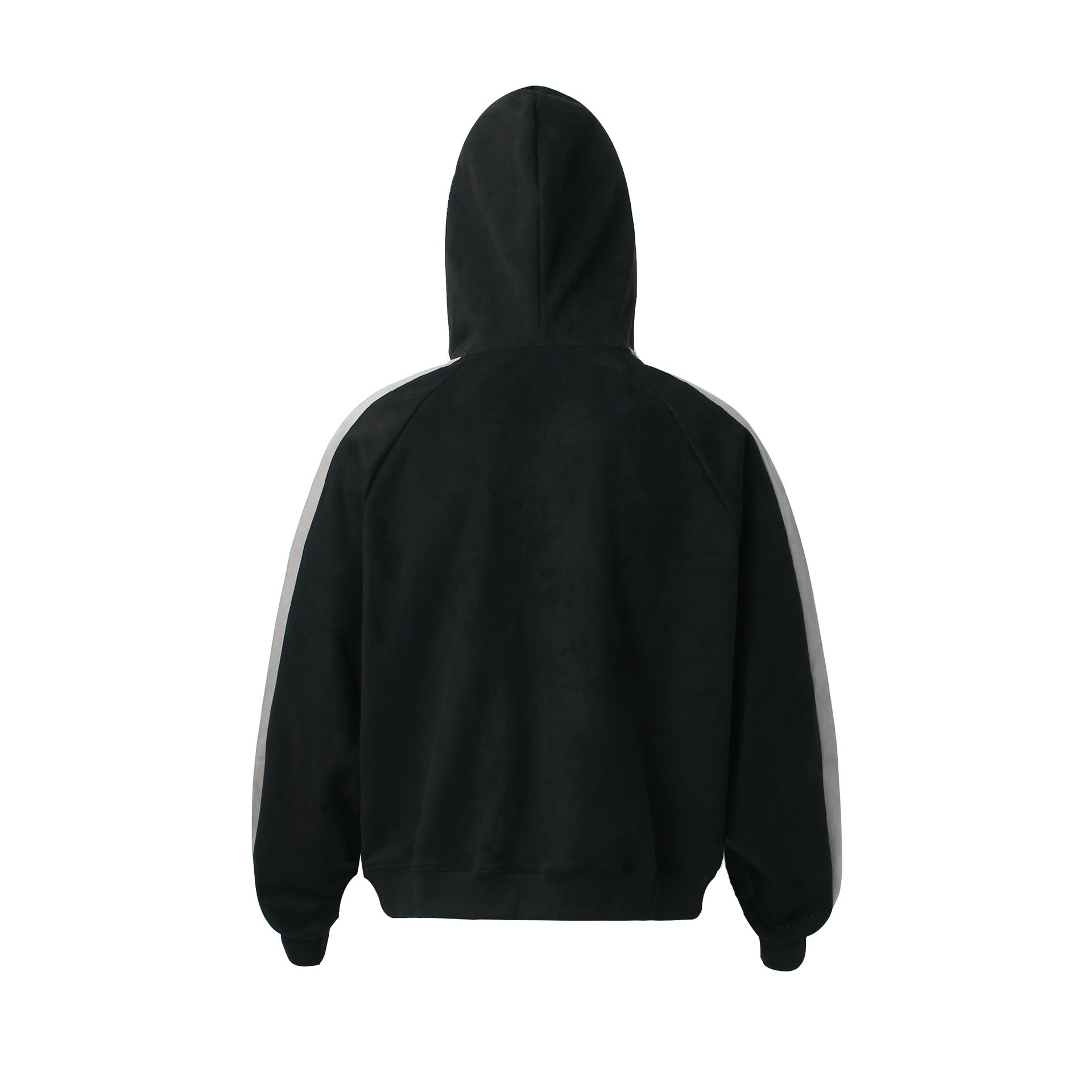 Retro Patchwork Printed Loose Fit Hooded Zip-Up Sweatshirt For Men And Women | MuddyStock Originals MuddyStock