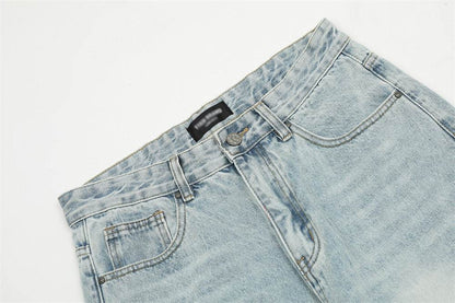 Fashion Knife Ripped Jeans For Men MuddyStock