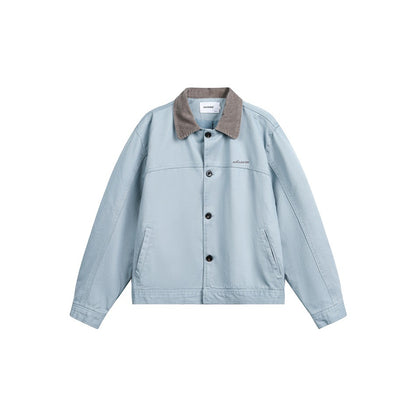 Men's Retro Workwear Jacket Blue MuddyStock All Products