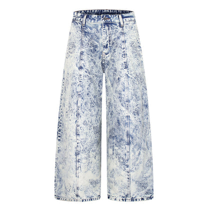 Style Straight Leg Jeans for Men | MuddyStock Originals Snowflake Blue
