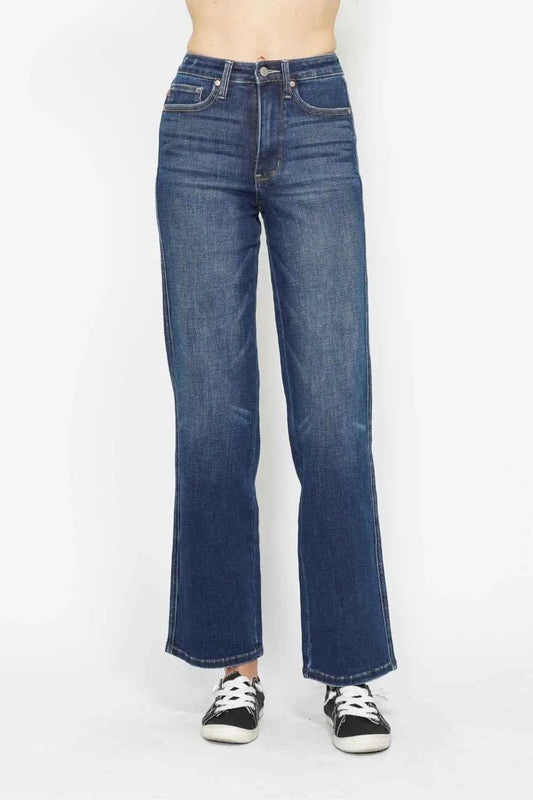 Judy Blue Full Size High Waist Jeans For Women Dark Trendsi