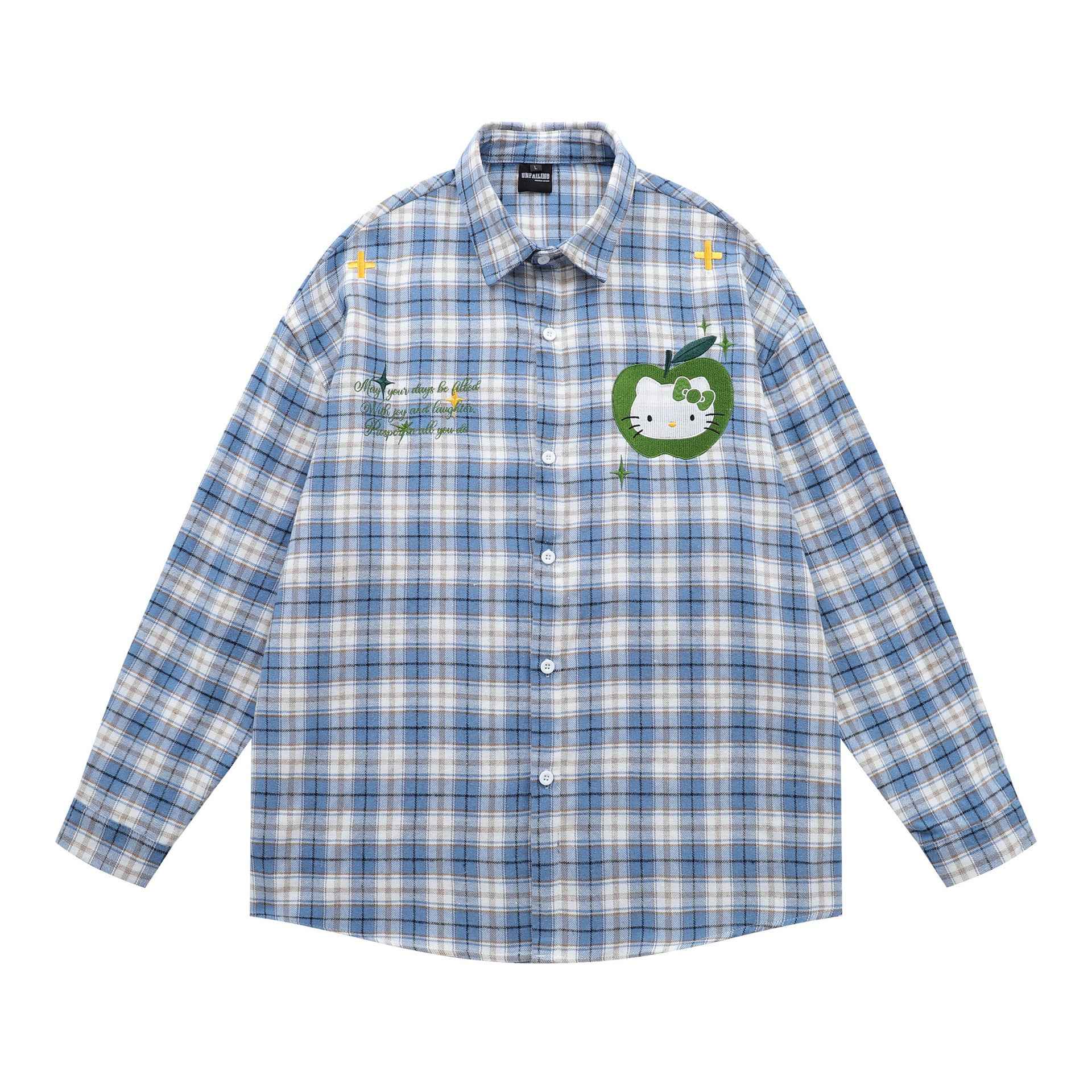 Plaid Long Sleeve Shirt For Women | MuddyStock Originals