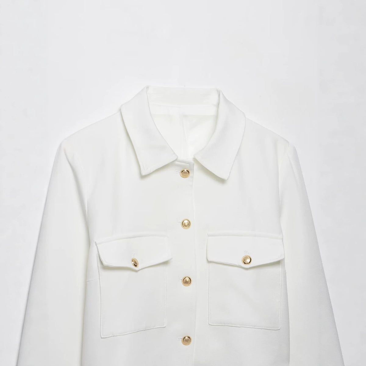 Pocket jacket slimming women's casual lapel jacket