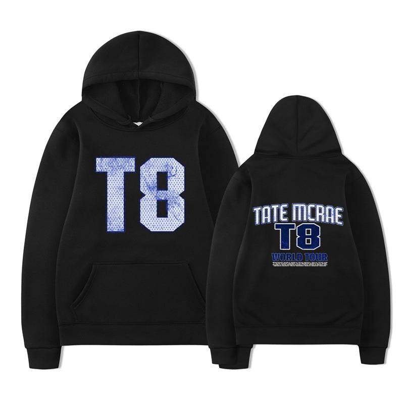 Unisex Tate McRae Fleece Hoodie with Pockets | MuddyStock Quality Wear