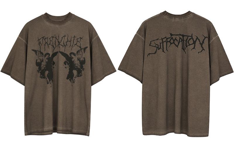 Retro Loose Street Sports T-shirt For Men All Products