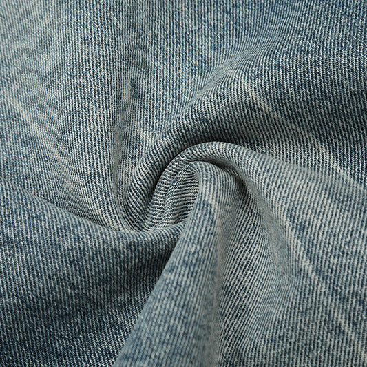 Make old blue lightning denim shorts