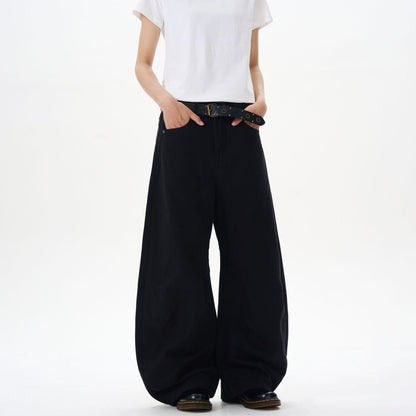 Versatile curved knife slimming jeans