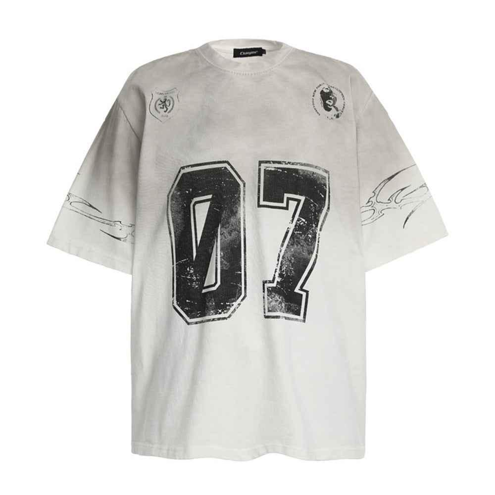 Printed Short-sleeved T-shirt For Men null