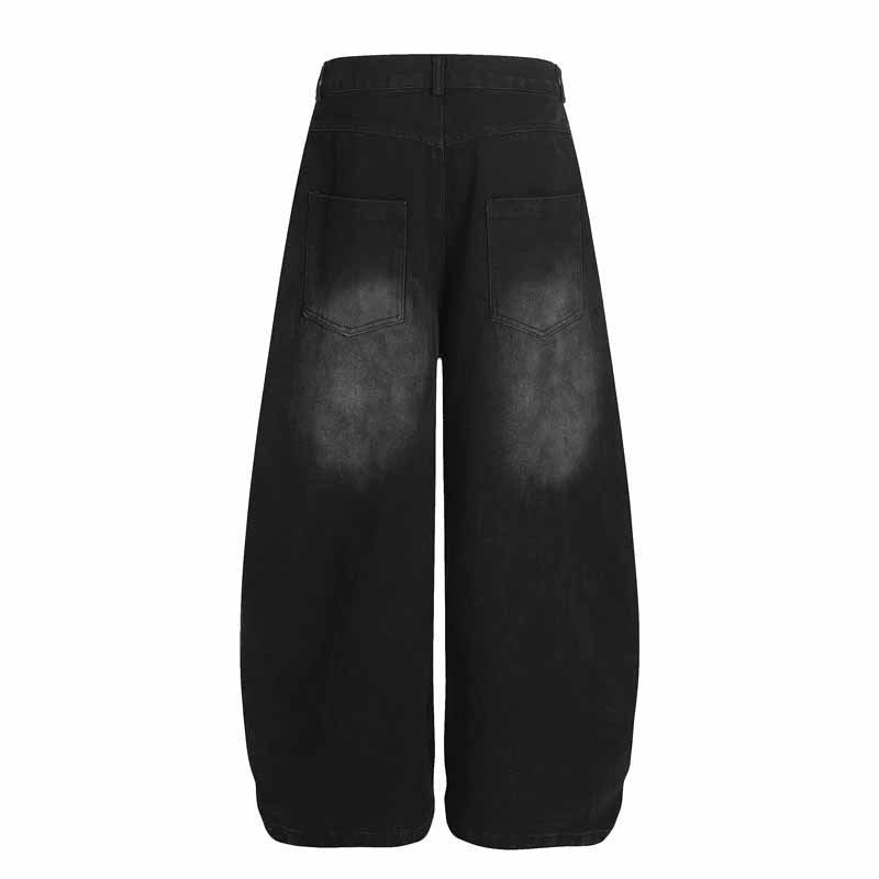 Hip Hop Leopard Print Star Knife Cut Jeans For Women | MuddyStock Originals