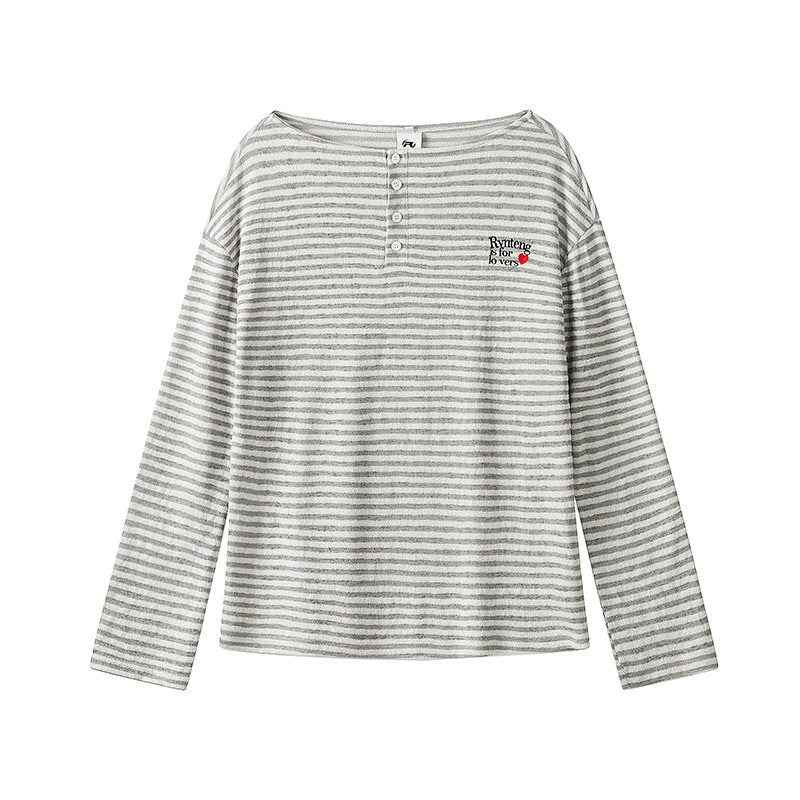 Long Sleeve T-Shirt for Women | MuddyStock Originals Gray