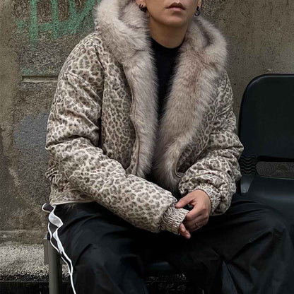 Leopard print jacket for men | MuddyStock Originals