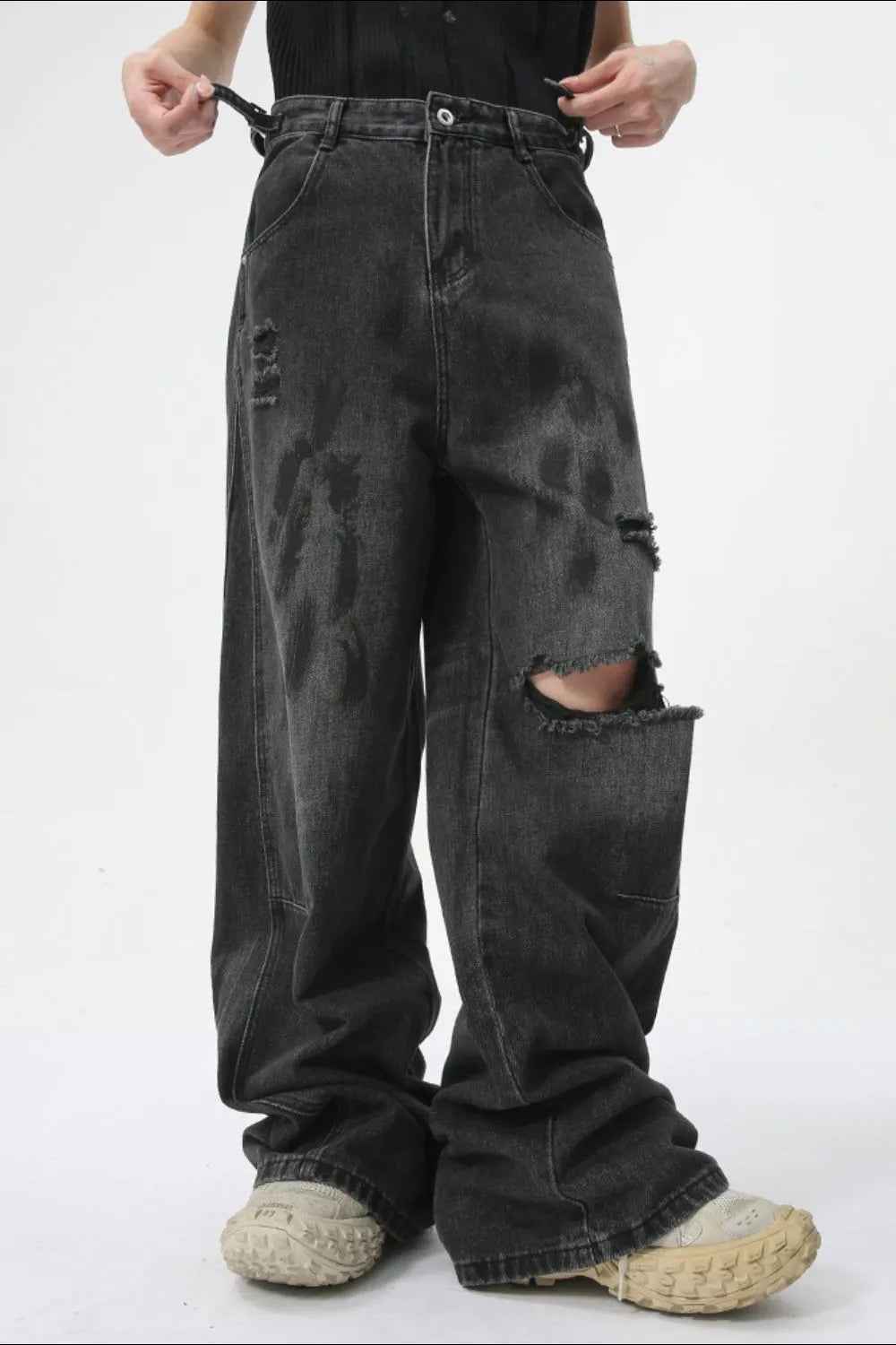 Distressed Jeans with Pockets For Men | MuddyStock Originals MuddyStock