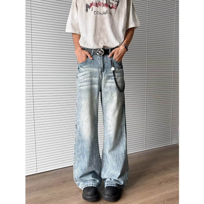 Light blue washed denim jeans for men | MuddyStock Originals MuddyStock