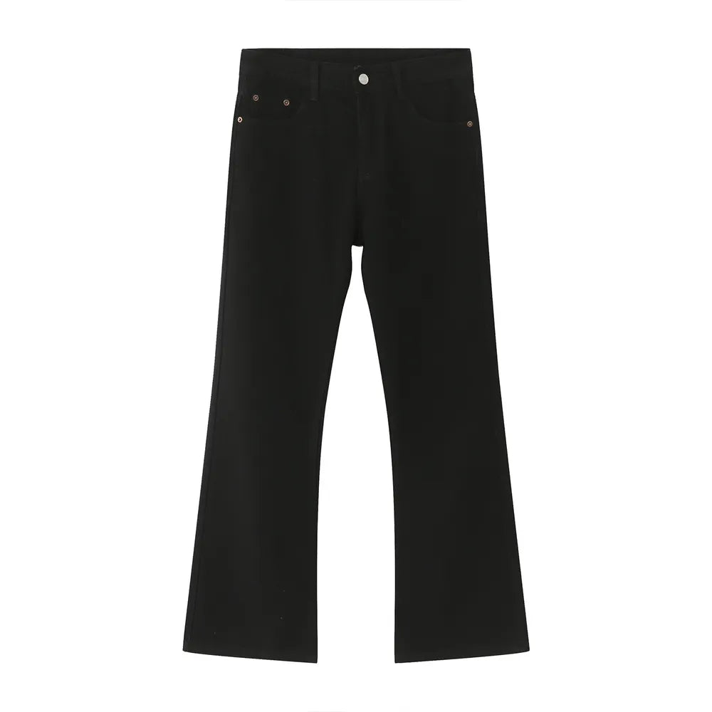 Mid Rise Jeans with Pockets For Men | MuddyStock Originals Black L MuddyStock