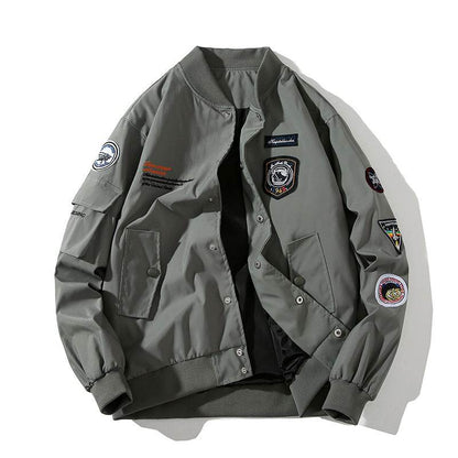 Pilot Jacket For Men And Women | MuddyStock Originals Green Single Style MuddyStock