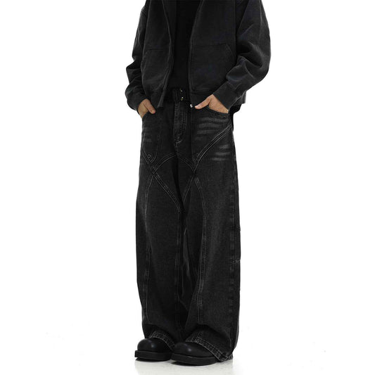 Men's Design Cold Style Niche Jeans MuddyStock