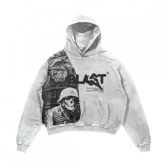 Casual Letter Printed Hoodie For Men And Women MuddyStock