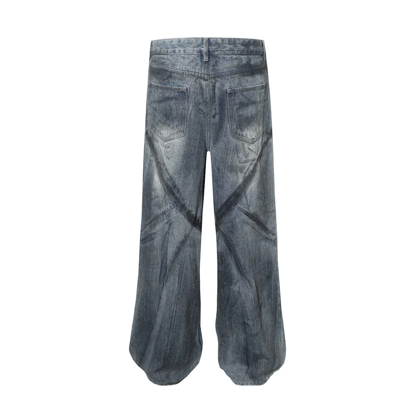 High Street Washed Jeans For Men And Women MuddyStock