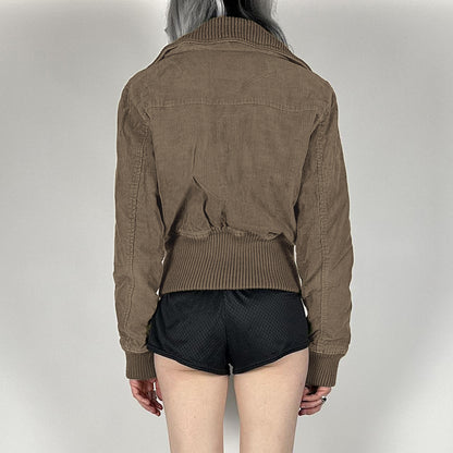 Autumn Corduroy Thread Stitching Jacket Versatile Casual Coat All Products