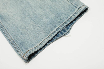 Vintage Washed Jeans For Men MuddyStock