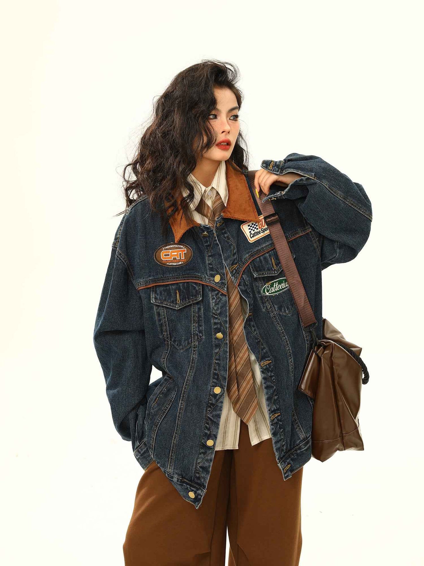 Vintage Denim Jacket For Women MuddyStock