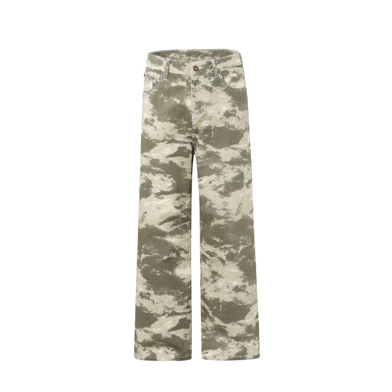 All-matching Baggy Straight Trousers For Men MuddyStock All Products