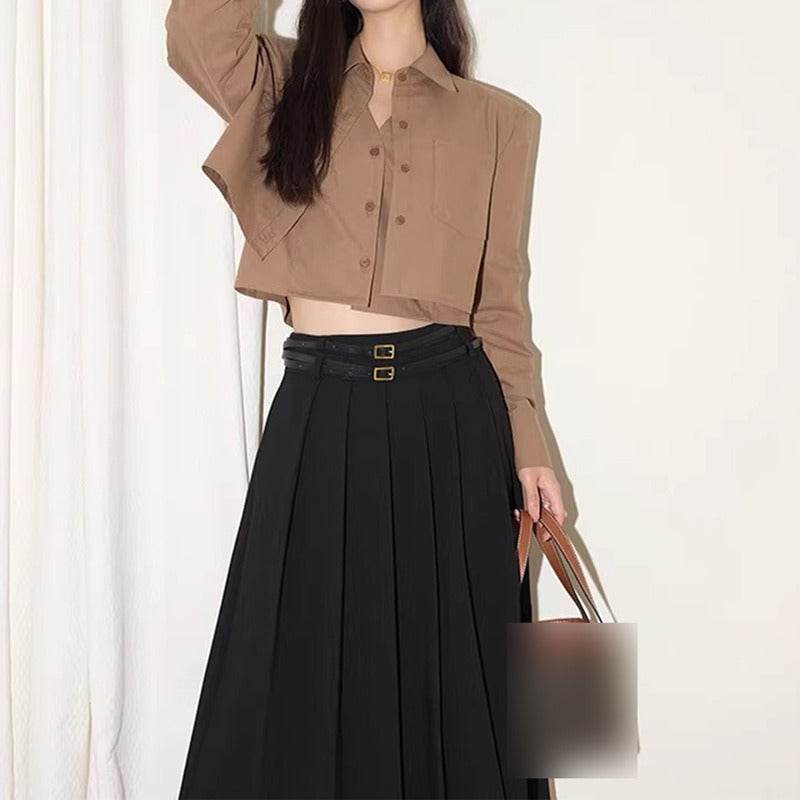 Women's Shirt Casual Long Sleeve Two piece Top | MuddyStock Originals MuddyStock
