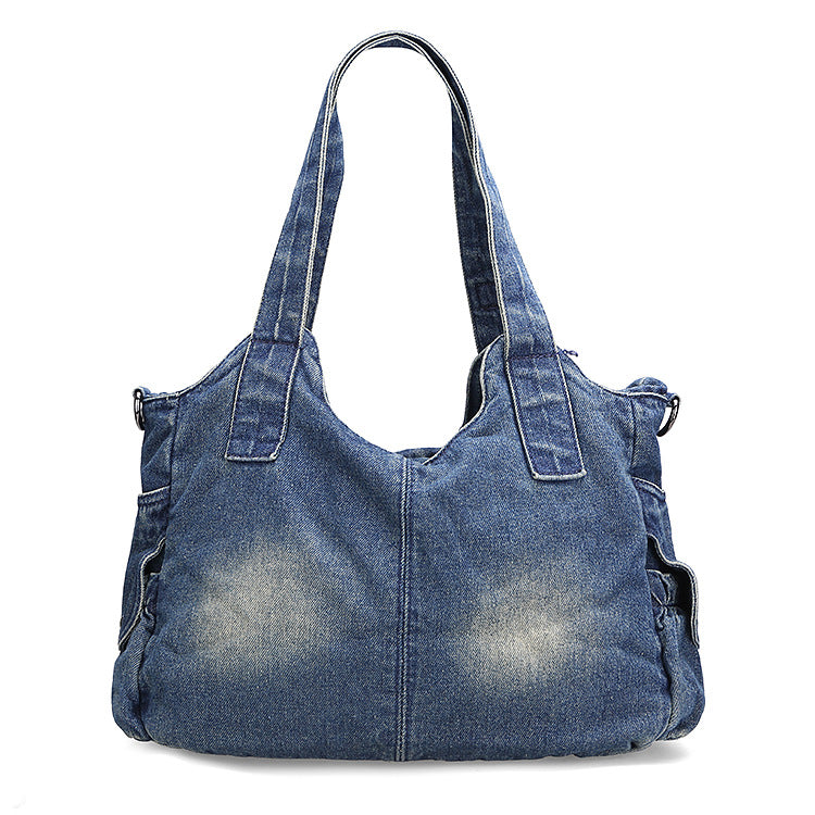 Denim Shoulder Bag For Women