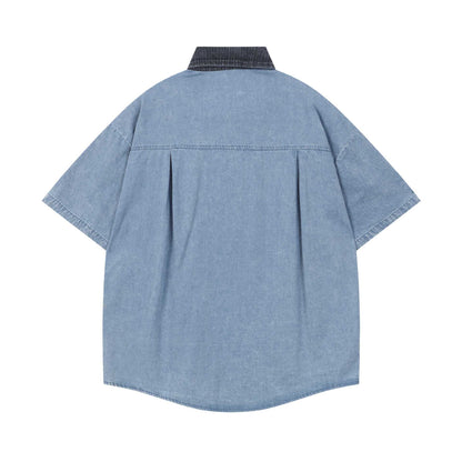 Crayon Shin chan Embroidered Short Sleeve