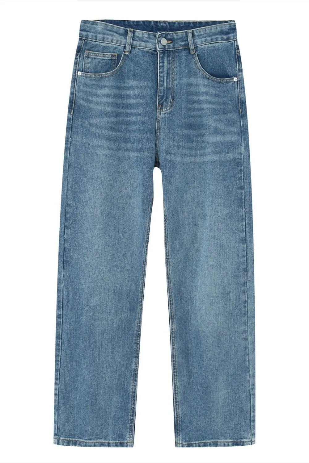 Straight Leg Jeans with Pockets For Men | MuddyStock Originals Dusty Blue MuddyStock