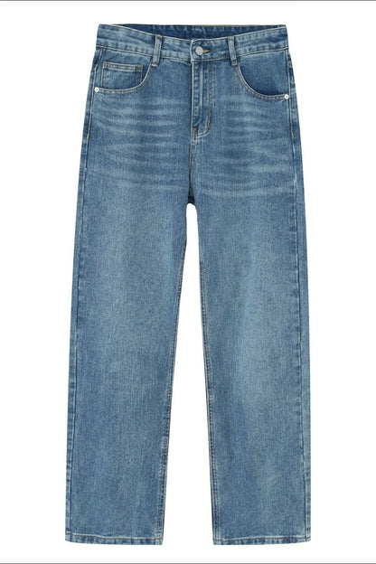 Straight Leg Jeans with Pockets For Men | MuddyStock Originals Dusty Blue MuddyStock