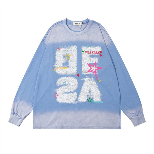 Fashion Letter Printed Cotton T-shirt For Both Men And Women MuddyStock