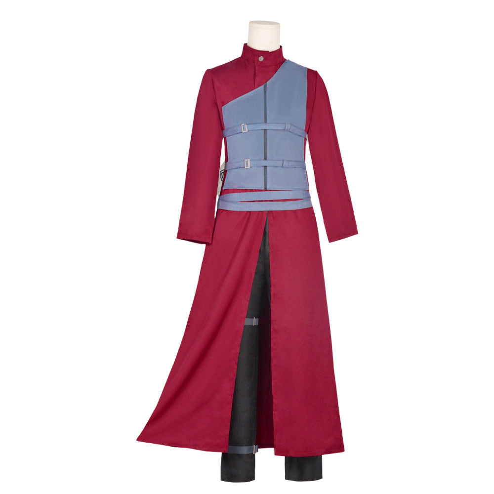 Naruto Gaara Cosplay Costume Red