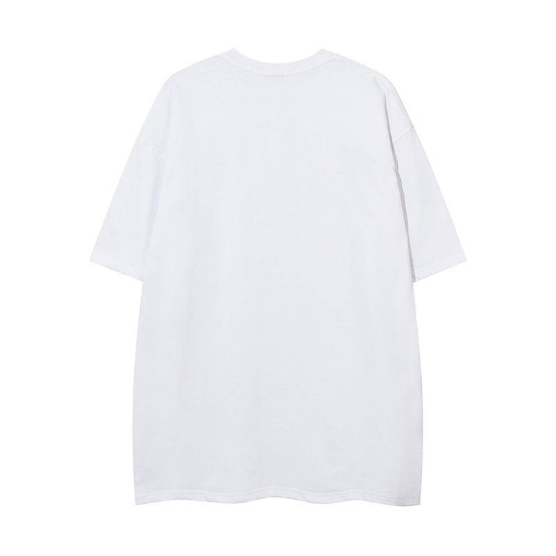 Music Score Letter Print Short-sleeve Women MuddyStock