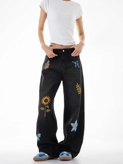 Casual Loose Wide-leg Pants For Women MuddyStock
