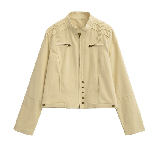 Zipper jacket for women | MuddyStock Originals Khaki MuddyStock