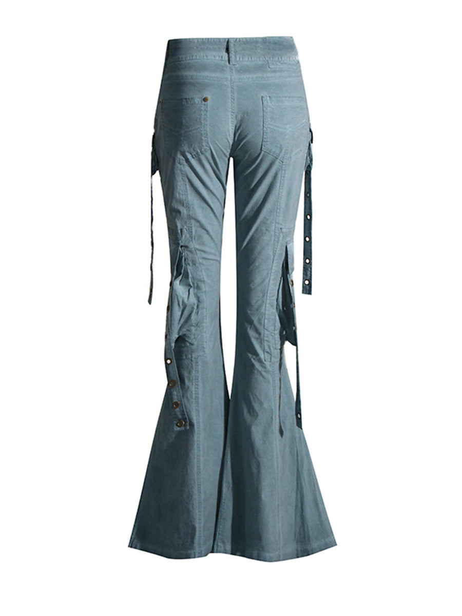 Women's High Waist Flared Jeans