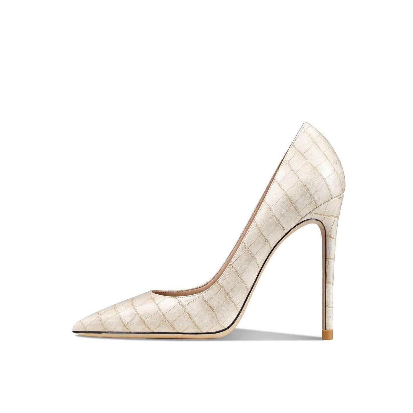 Crocodile Pattern Women's High Heel