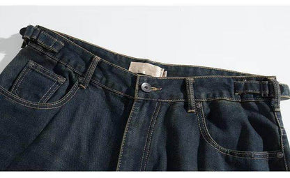 Ripped Denim Shorts For Men MuddyStock