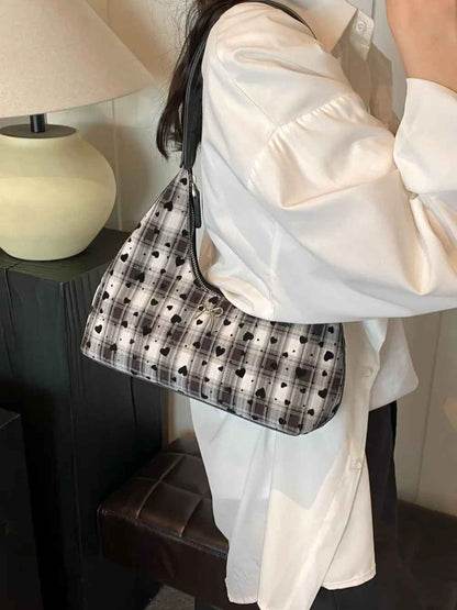 Moon Shape Shoulder Bag Black One Size