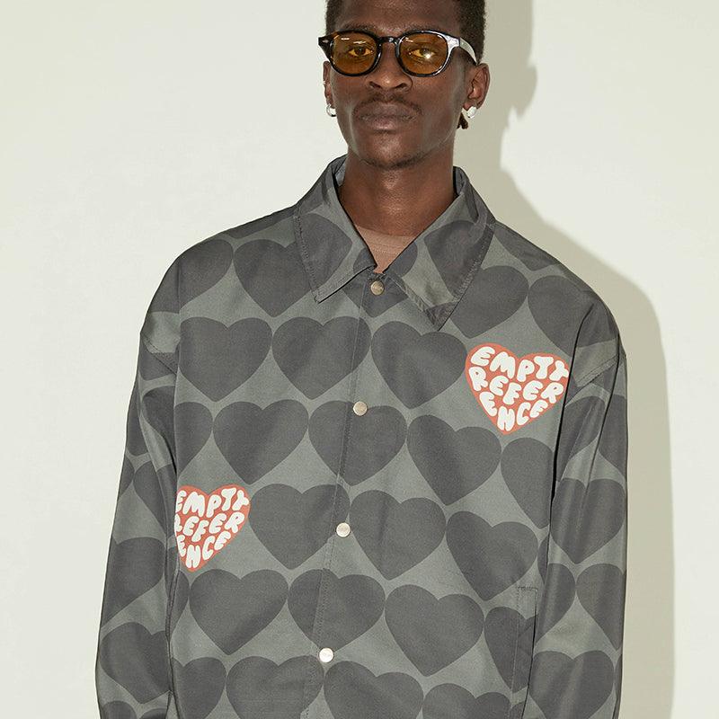 Tide Printed Lapel Jacket For Men null