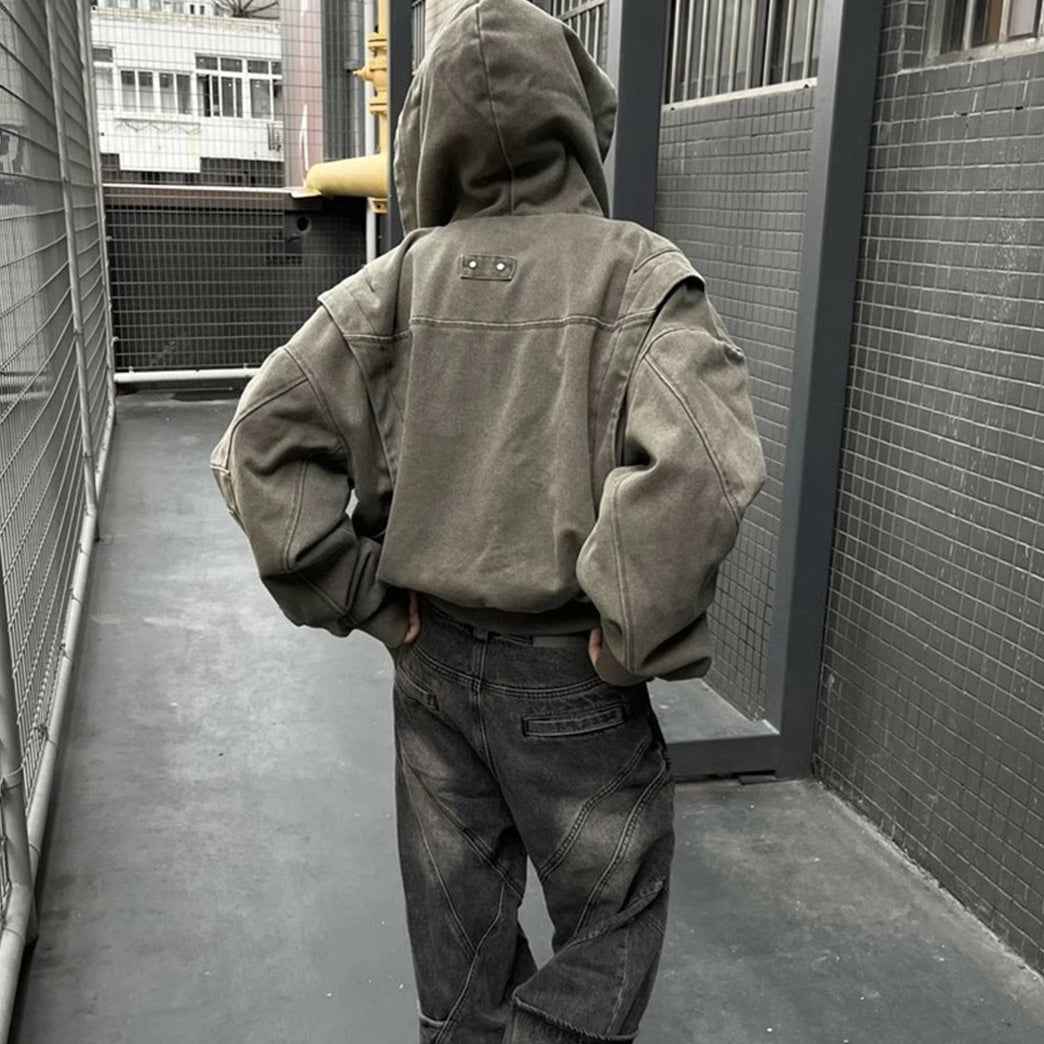 Men's Heavy Canvas Washed Jacket null