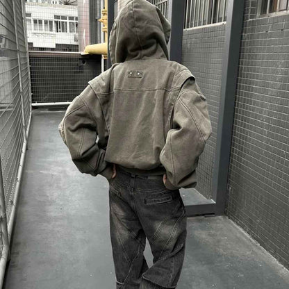Men's Heavy Canvas Washed Jacket null