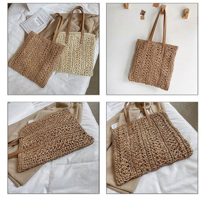 Summer Beach Straw Woven Large-capacity Crossbody Bag MuddyStock