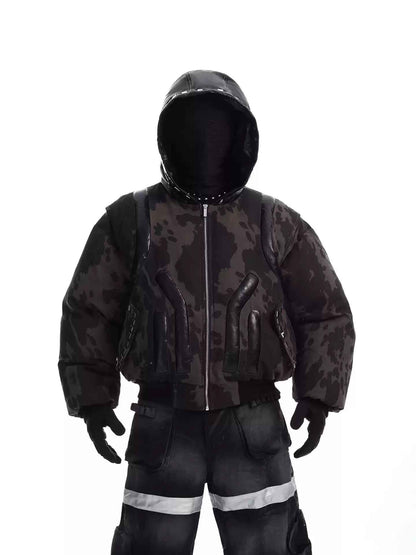 Corduroy-lined Extra-thick Seat Mountain Hawk Flight Jacket For Women All Products