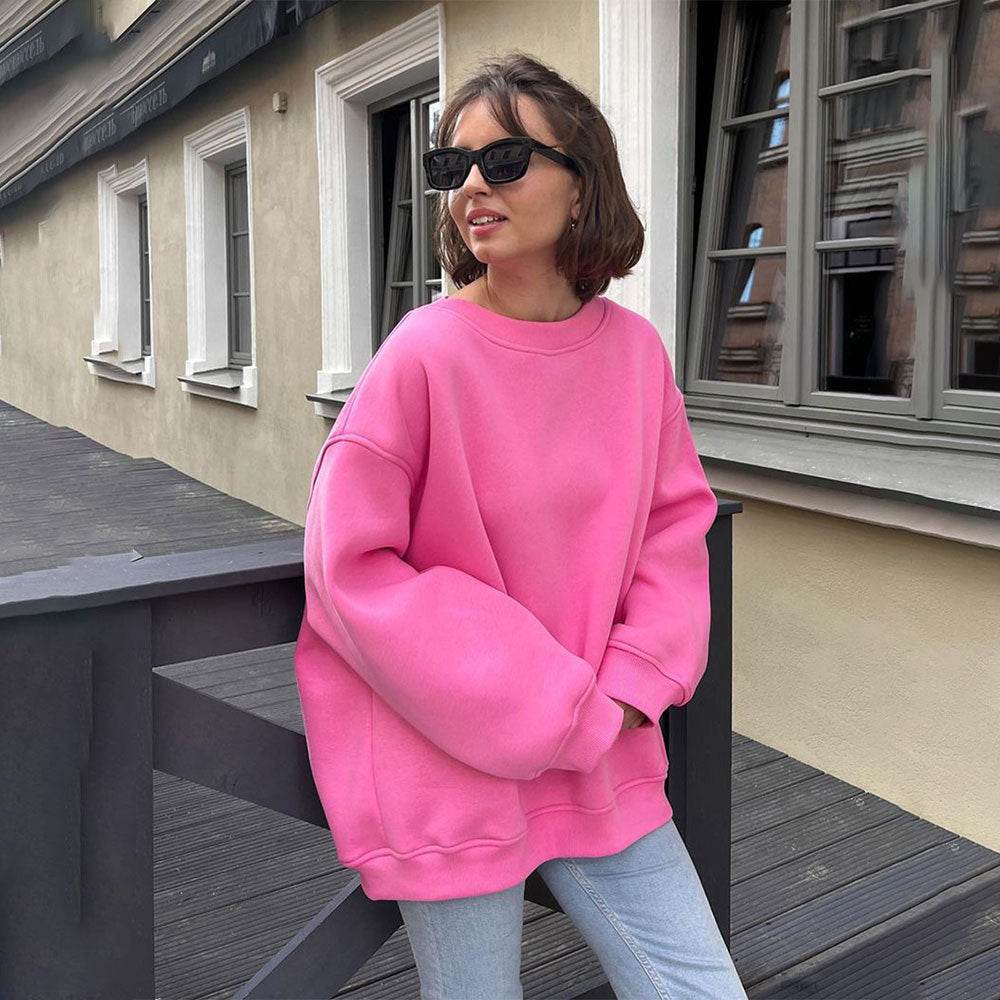 Loose Polar Fleece Sweatshirt For Women | MuddyStock Originals eprolo