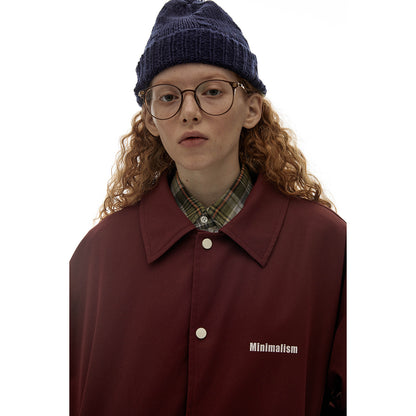 Loose Solid Color Jacket For Men And Women MuddyStock