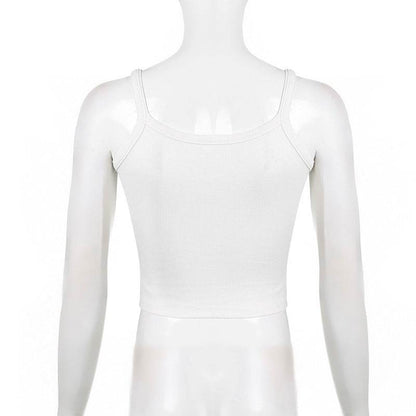 European And American Sweet And Spicy Crop-top Vest MuddyStock