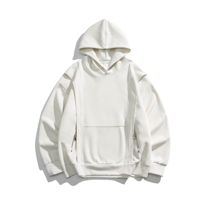 Fashion Personality Rivets Hooded Sweater For Men And Women MuddyStock