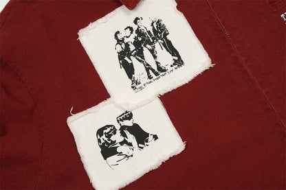 Retro Canvas Jacket For Men And Women MuddyStock